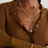 Crystal Haze Habibti Chain - side view