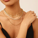 Crystal Haze Icon Necklace - detail view