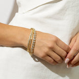 Crystal Haze Mini Elysian Bracelet - styled look