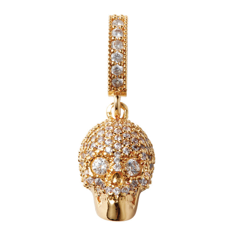 Crystal Haze Mr Nice Pave Pendant with Classic Connector - side view