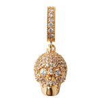 Crystal Haze Mr Nice Pave Pendant with Classic Connector - side view