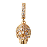 Crystal Haze Mr Nice Pave Pendant with Classic Connector - side view