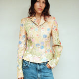 Maggie Marilyn Darling Blazer in Pressed Flowers