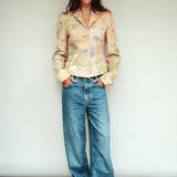 Maggie Marilyn Darling Blazer in Pressed Flowers