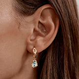 By Charlotte Deep Dive Hoops in 18k Gold Plated