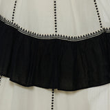 Devotion Kleio Dress in Black and Off White