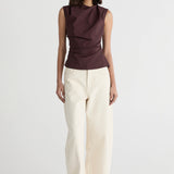 Friends With Frank The Dylan Top in Plum Chocolate