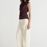 Friends With Frank The Dylan Top in Plum Chocolate