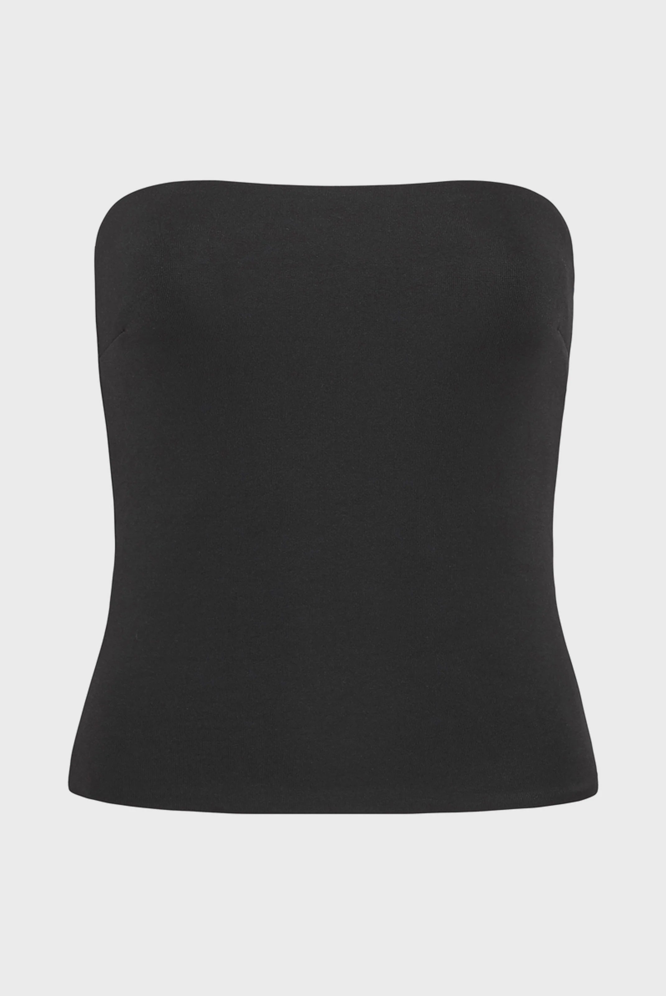 Esse Strapless Top Black