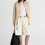 Friends With Frank The Ebony Jacket in Biscuit - outfit inspiration