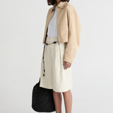 Friends With Frank The Ebony Jacket in Biscuit