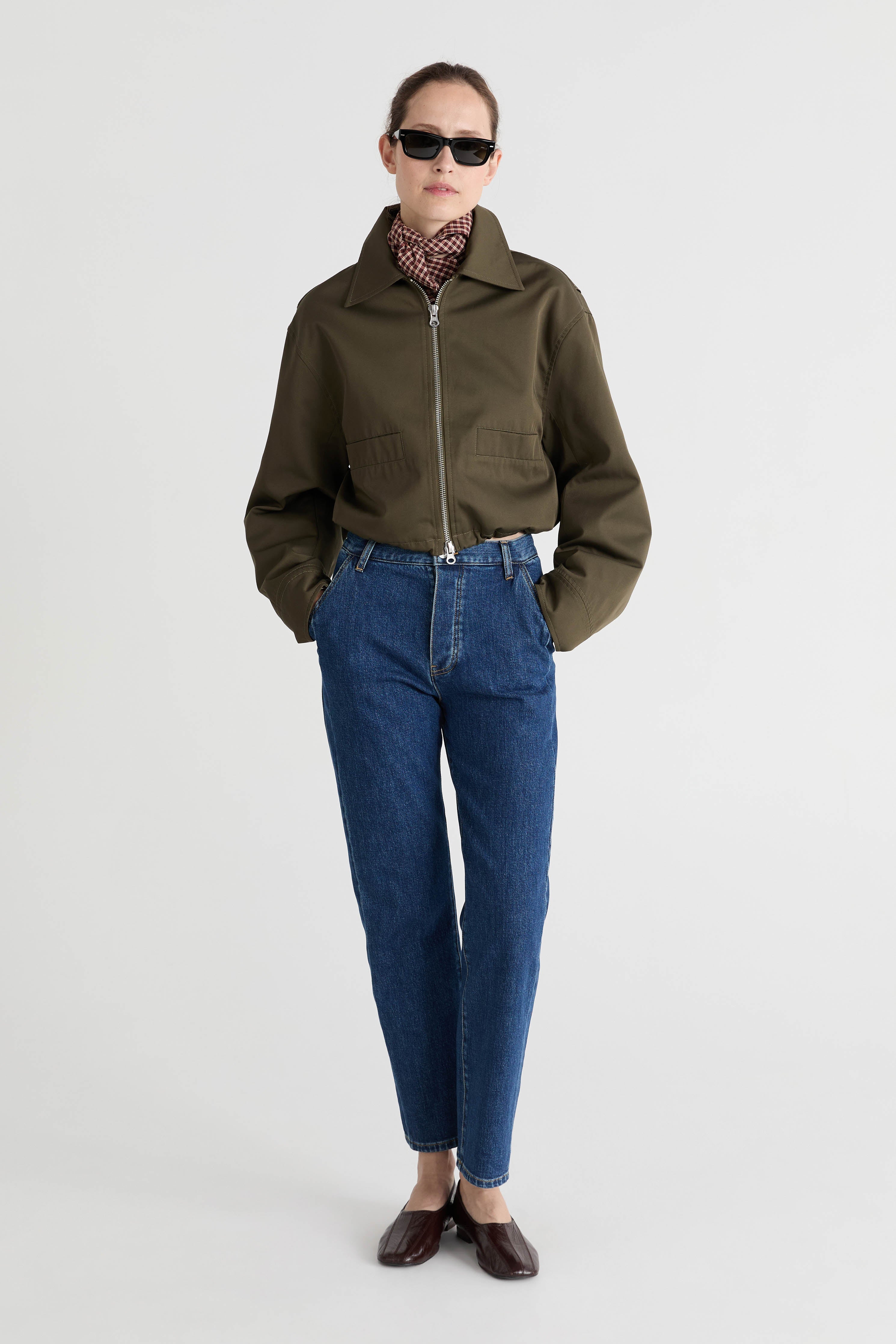 Friends With Frank The Ebony Jacket in Khaki - side view