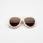 Edera Eyewear Avena in Butter - detail view