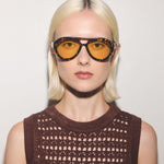 Edera Eyewear Juliet in Scales - side view
