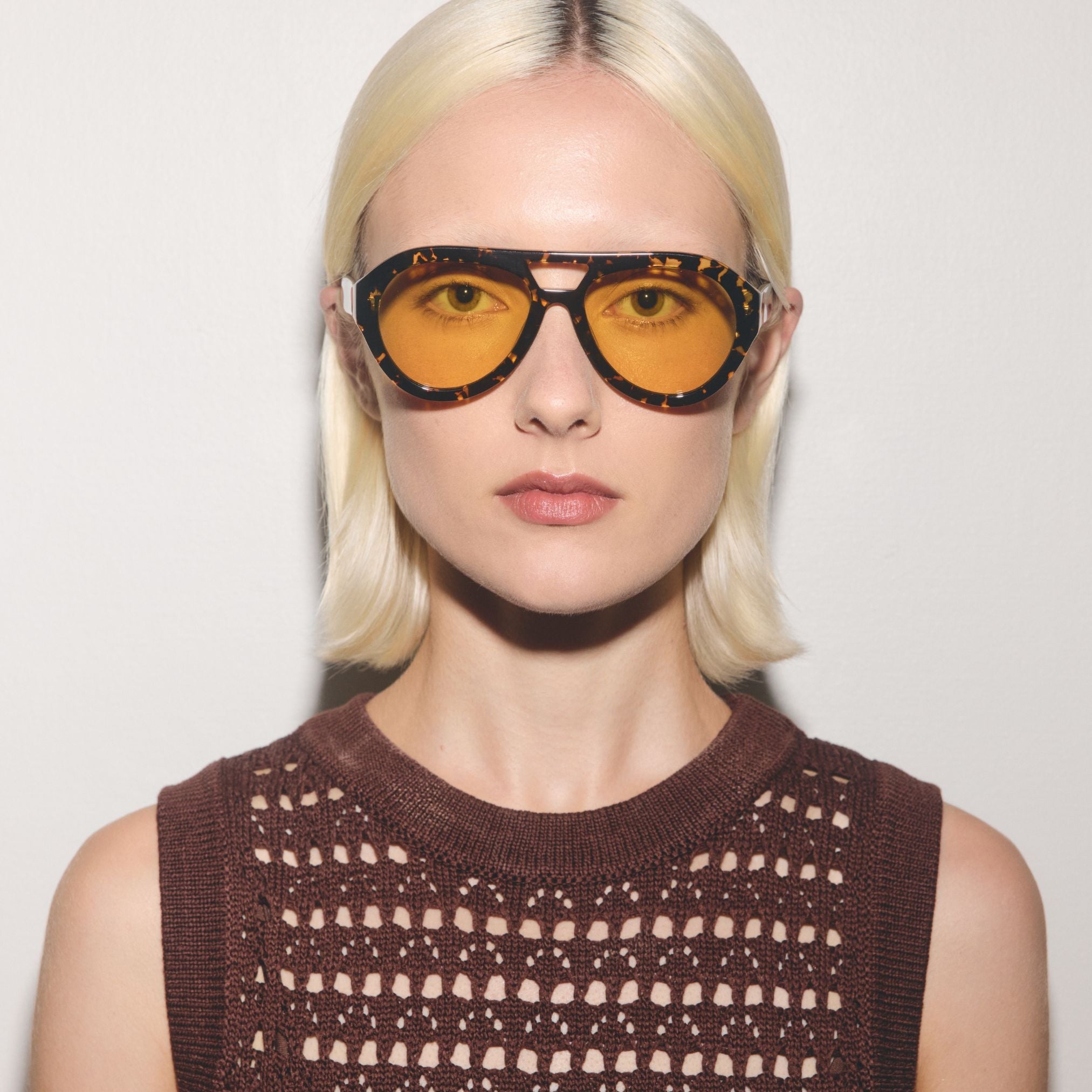 Edera Eyewear Juliet in Scales - side view