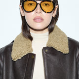 Edera Eyewear Juliet in Scales - detail view