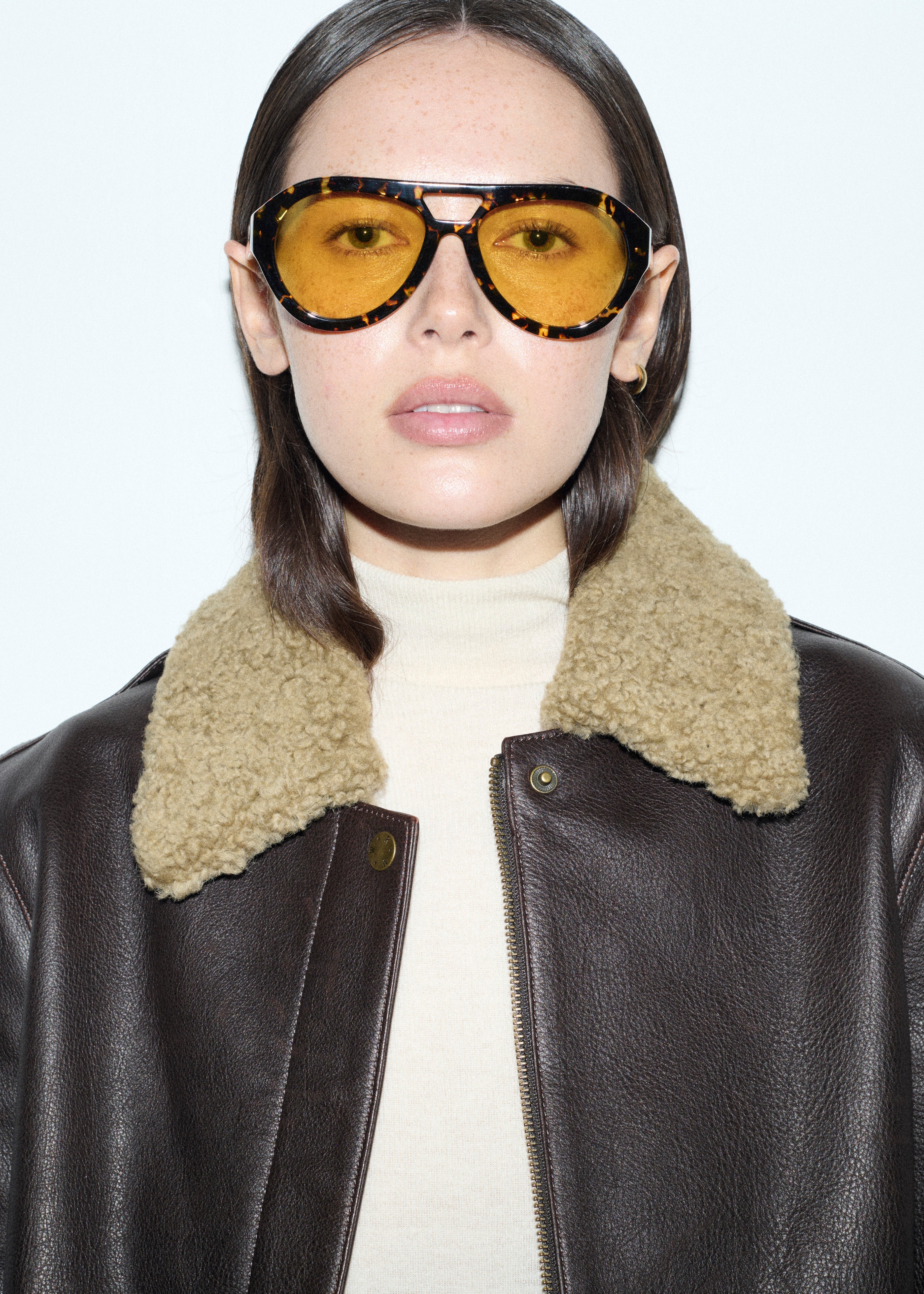 Edera Eyewear Juliet in Scales - detail view