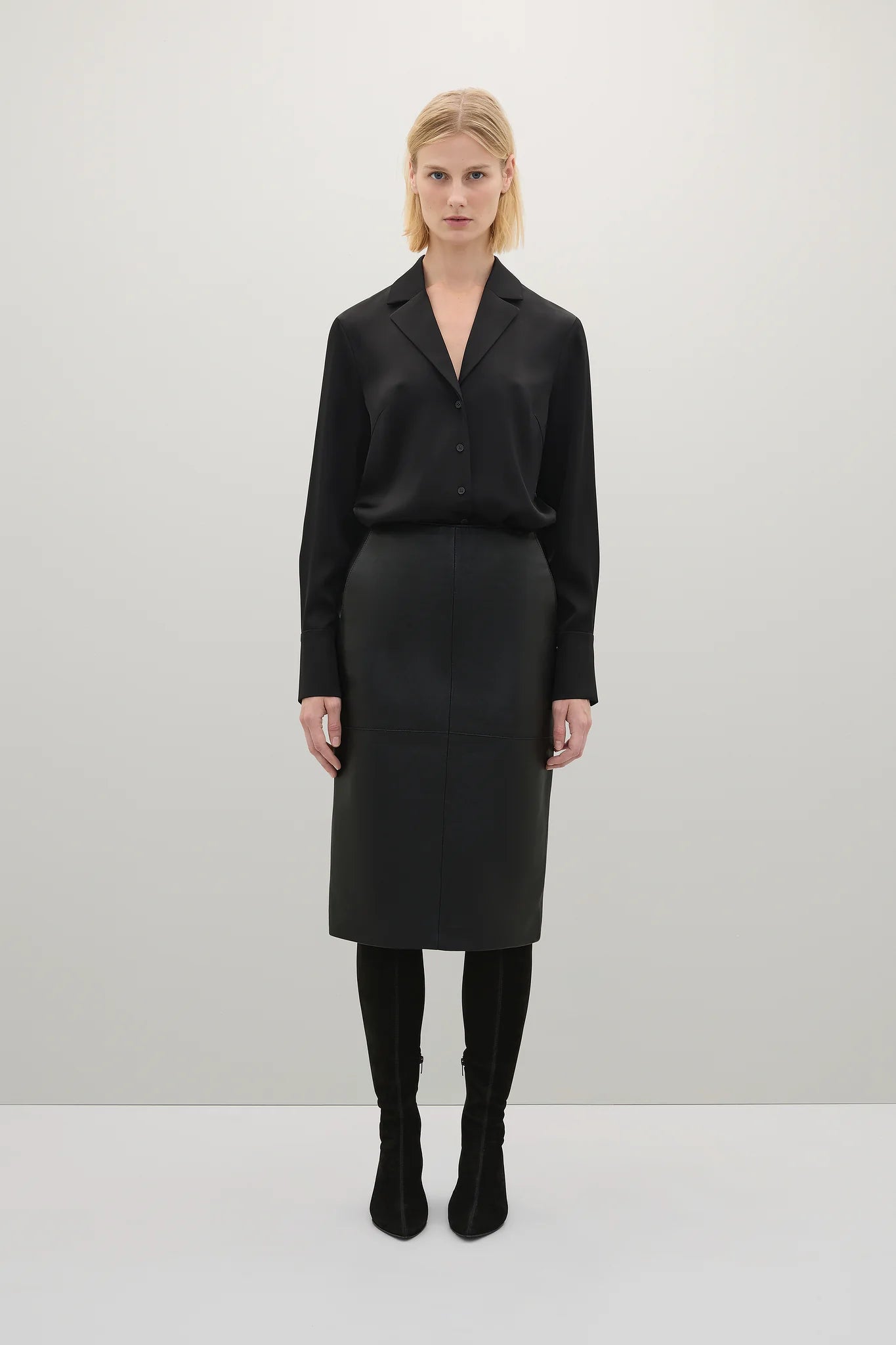 A Emery Elijah Shirt in Black