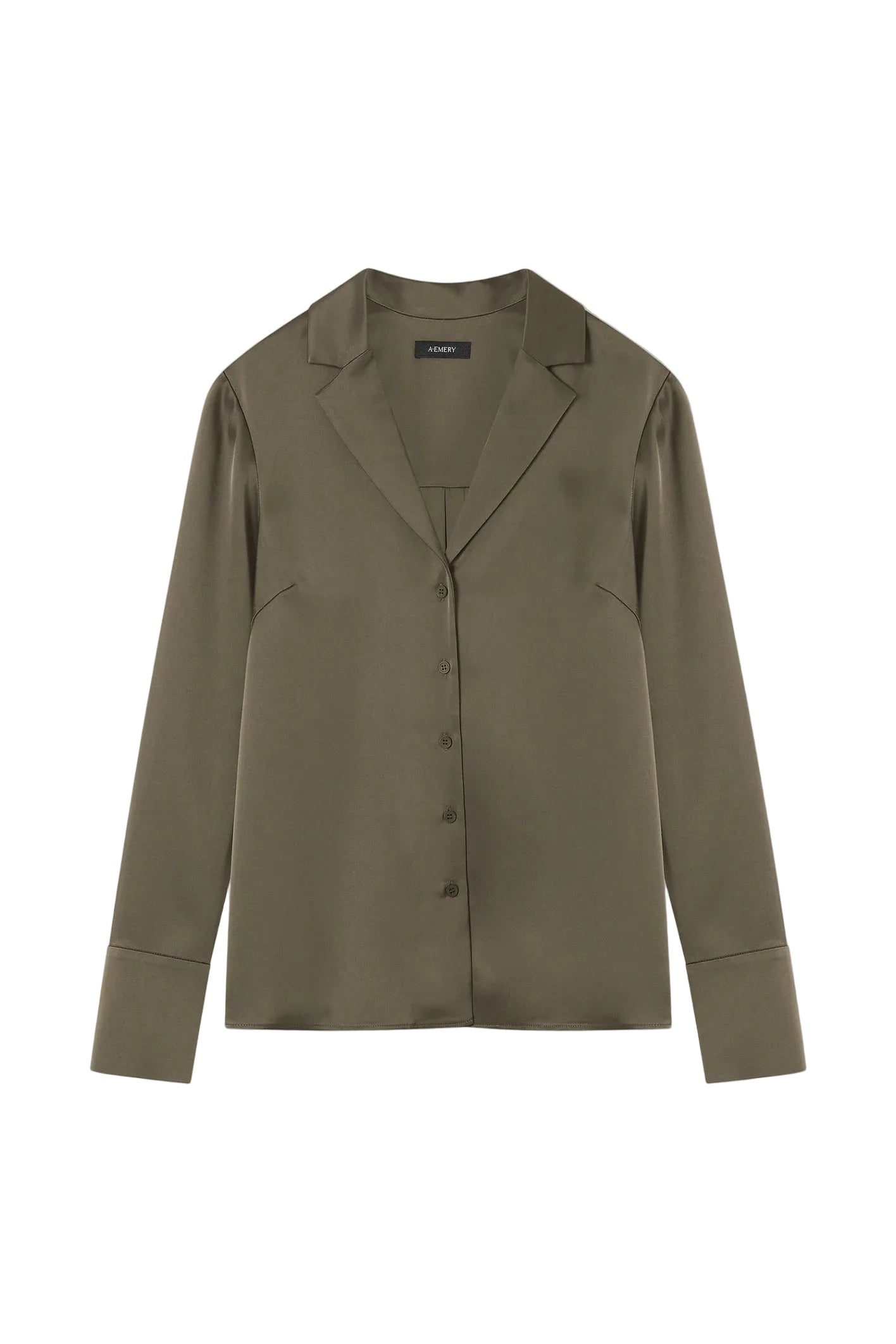 A Emery Elijah Shirt in Deep Olive