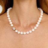 Eliou Ceu Necklace in White