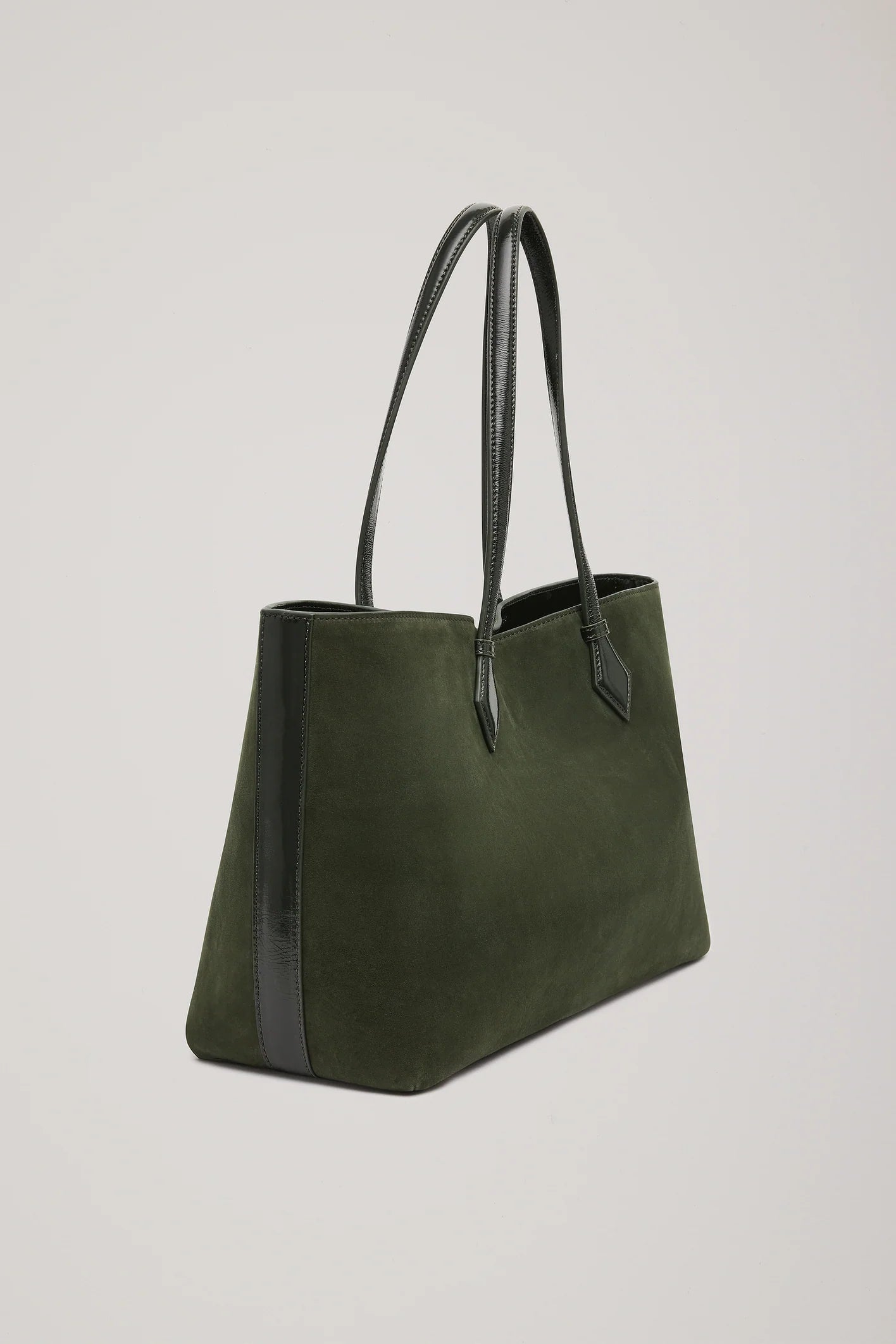 A Emery Ellis Bag in Forest Suede