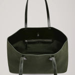 A Emery Ellis Bag in Forest Suede