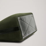 A Emery Ellis Bag in Forest Suede