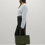 A Emery Ellis Bag in Forest Suede
