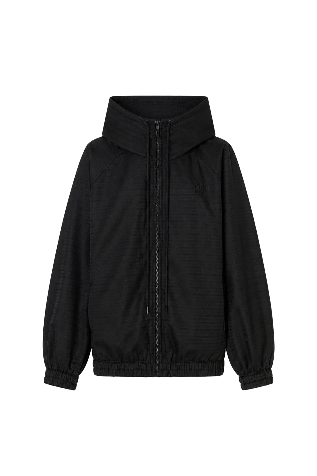 Camilla and Marc Escher Logo Jacquard Anorak in Black