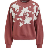 Essentiel Antwerp Jaga Sweatshirt in Etruscan Red