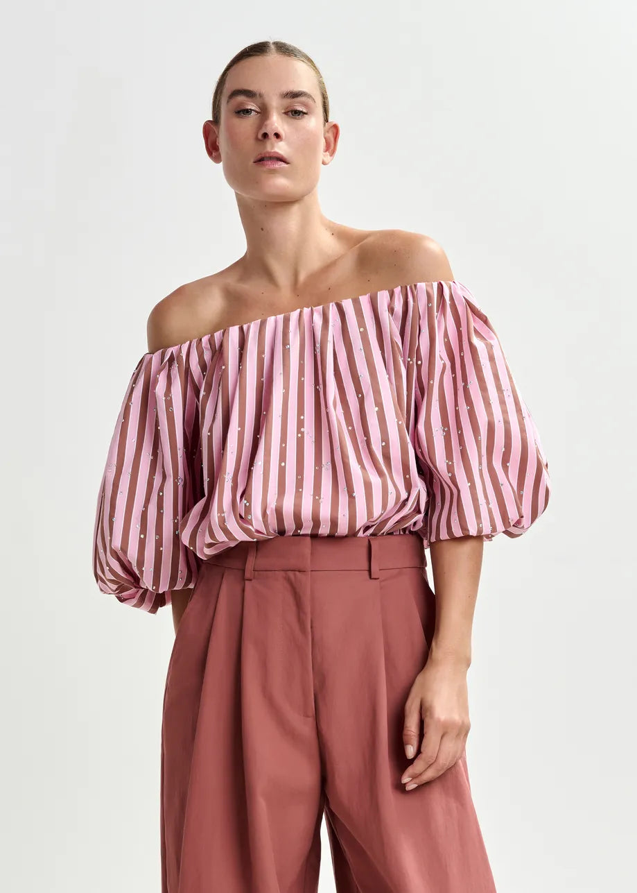 Essentiel Antwerp Jayjay Top in Young Rose