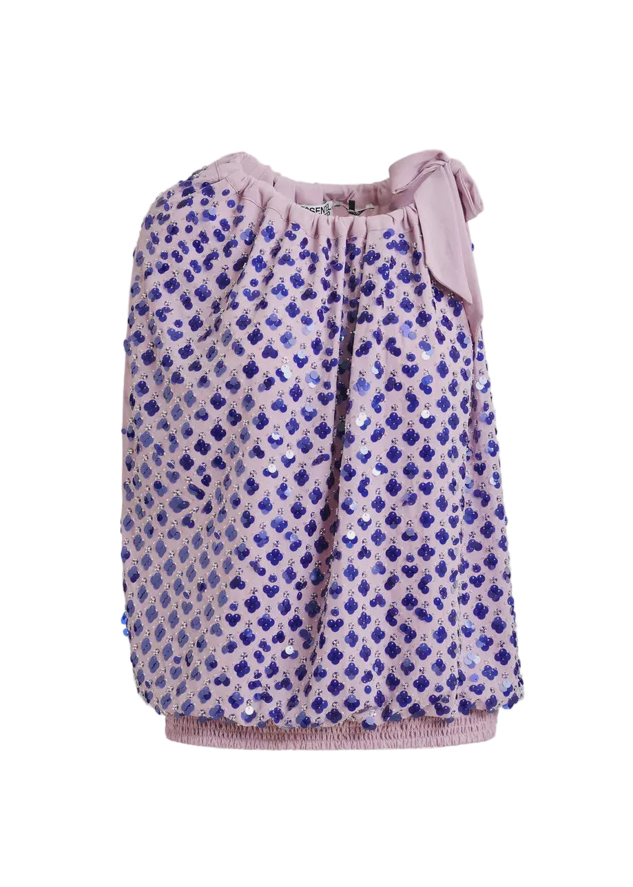 Essentiel Antwerp Jocelyn Top in Bright Mauve