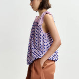 Essentiel Antwerp Jocelyn Top in Bright Mauve