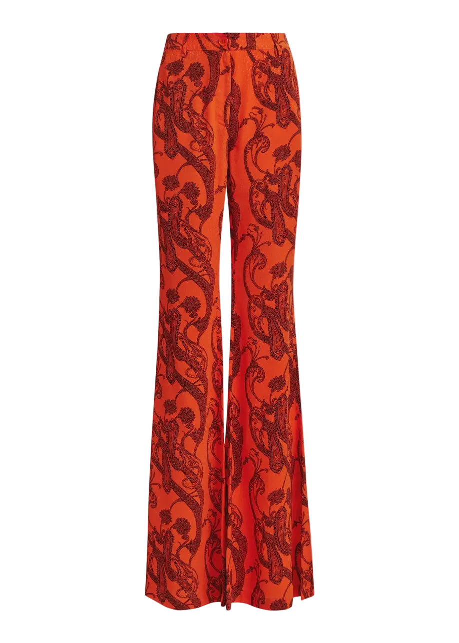Essentiel Antwerp Jodie Pant in Orange Brulee