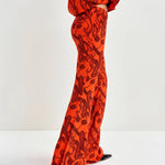 Essentiel Antwerp Jodie Pant in Orange Brulee