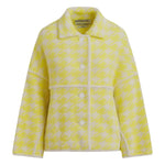 Essentiel Antwerp Joking Cardigan in Lemon Squeeze
