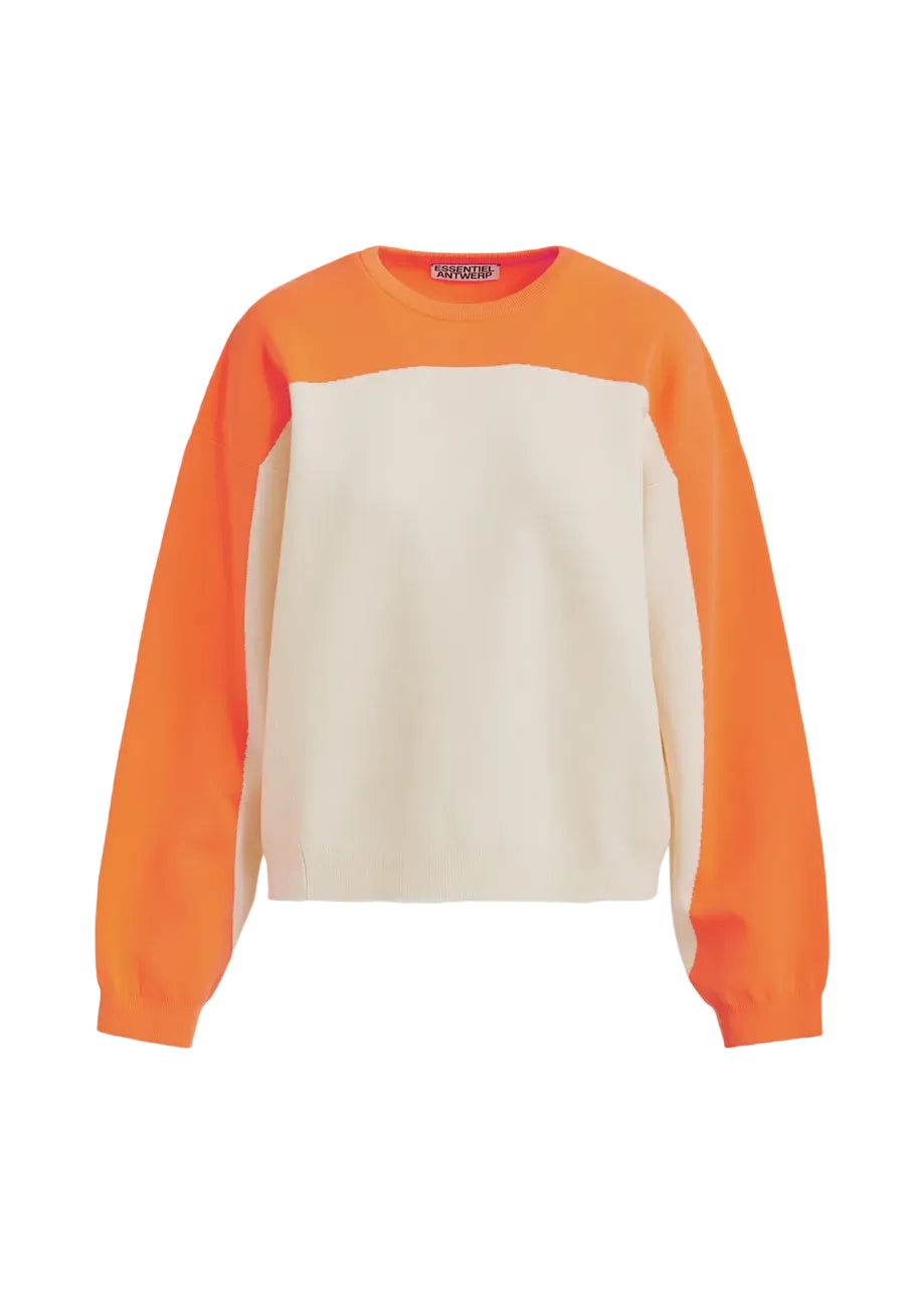 Essentiel Antwerp Joto Pullover in Off White