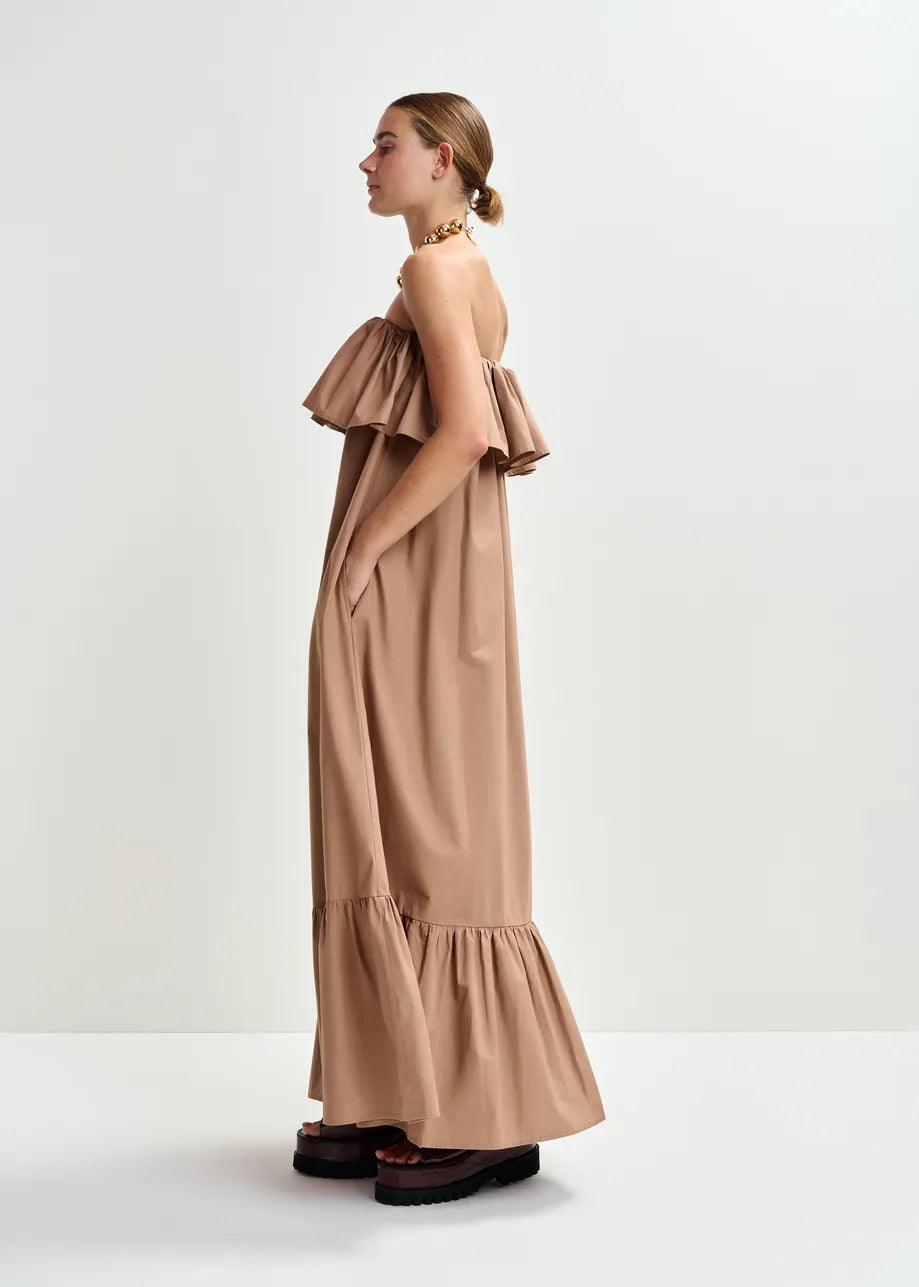 Essentiel Antwerp Joyce Dress in Maple