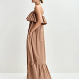 Essentiel Antwerp Joyce Dress in Maple
