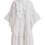 Essentiel Antwerp Jimminy Embroidered Dress in White