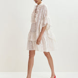 Essentiel Antwerp Jimminy Embroidered Dress in White