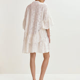 Essentiel Antwerp Jimminy Embroidered Dress in White