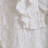 Essentiel Antwerp Jimminy Embroidered Dress in White