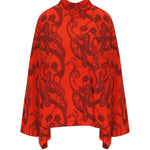 Essentiel Antwerp Joyetta Top in Orange Brulee