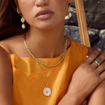 Fairley Med Pearl Hooks - styled look