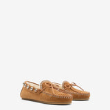 Isabel Marant Fitza Flat in Cognac - side view