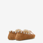 Isabel Marant Fitza Flat in Cognac - styled look