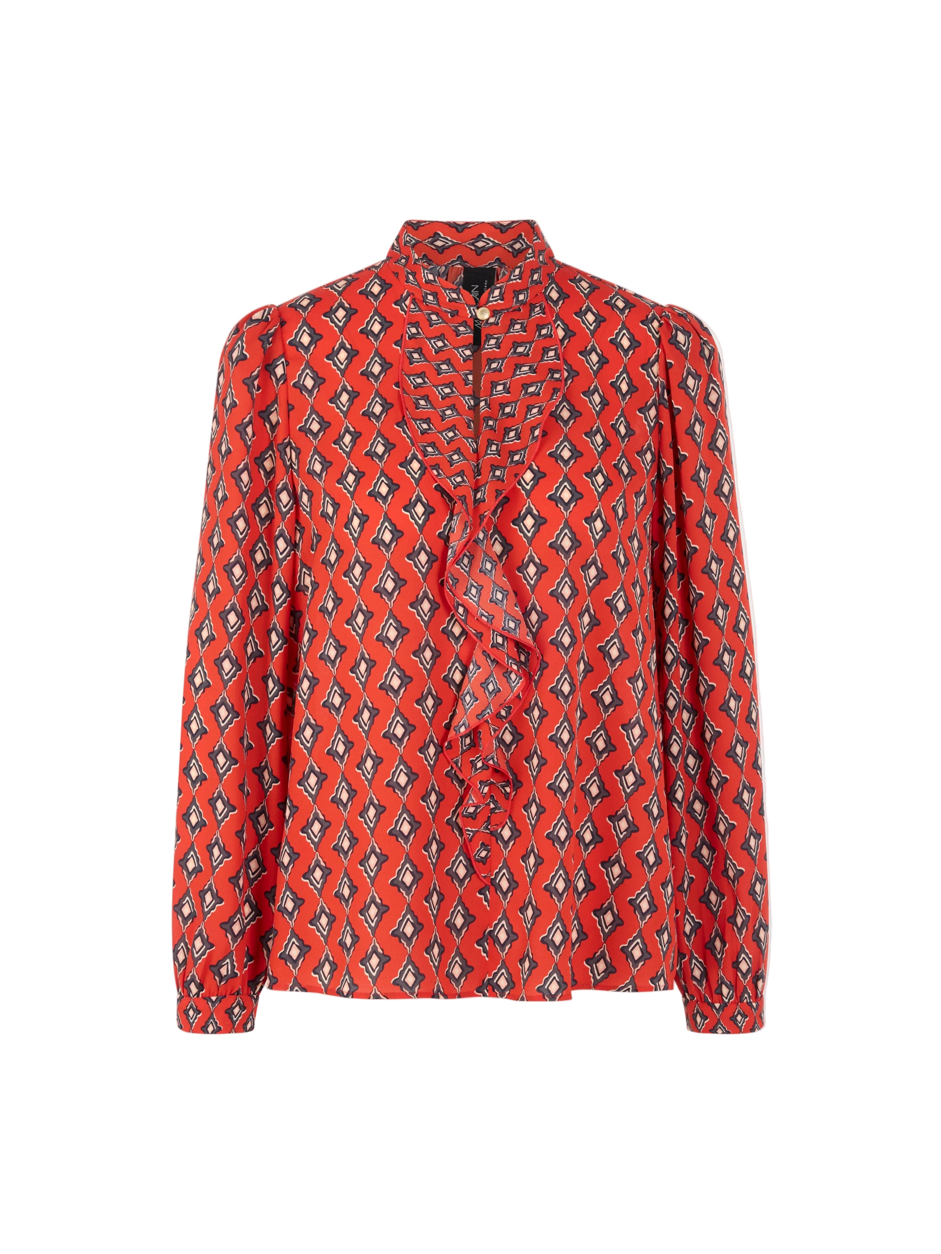 Marc Cain 5102 Blouse in Aurora Red