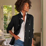 Frank & Eileen Belfast Sweatshirt in Peacoat Black