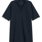 Frank & Eileen Mini Emma Henley Short Sleeve Dress in British Royal Navy